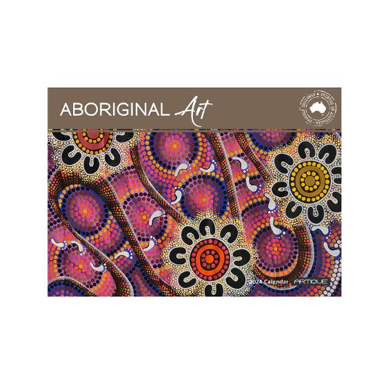 Aboriginal Art 2024 Calendar Stationery