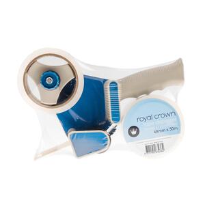 Tape Dispenser & 2 Rolls Clear Tape product photo