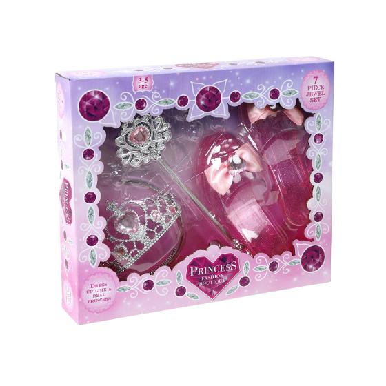 Princess Fashion Boutique Jewel Accessories Playset Pink Role Play Toys