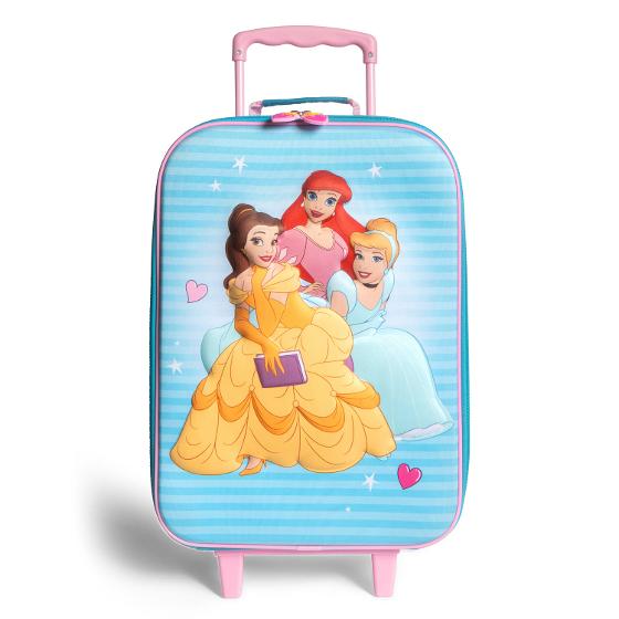 Kids Licensed Rolling Luggage – Disney Princess - Bags and backpacks
