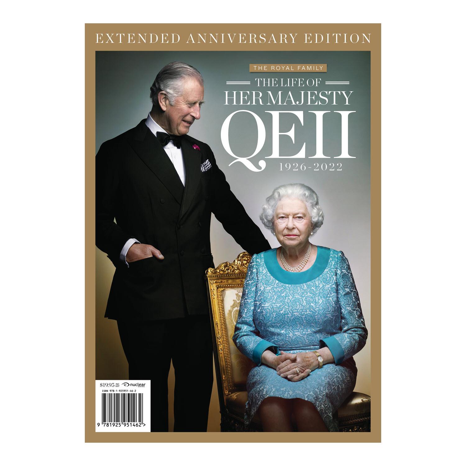 Queen　Extended　Anniversary　Elizabeth　Majesty　1926-2022　II　Magazine　History　Her　Edition