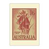 Australia Post Greeting Cards 'Christmas Bells Stamp' &ndash; Pack of 6 product photo Internal 1 THUMBNAIL