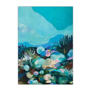 Nicole Black Greeting Cards 'Underwater Garden' &ndash; Pack of 6 product photo