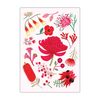 Cat MacInnes Greeting Cards Vibrant Flowers & Foliage &ndash; Pack of 6 product photo Internal 1 THUMBNAIL