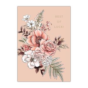 Shannon Cheung Greeting Cards 'Best of Luck!' &ndash; Pack of 6 product photo