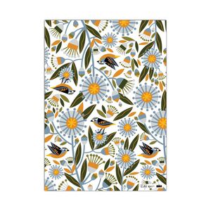 Natalie Marshall Wrapping Paper 'Spotted Pardalote' - Pack of 4 product photo