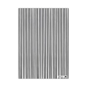 Eliza Wilson Wrapping Paper 'Charcoal Stripes' &ndash; Pack of 4 product photo