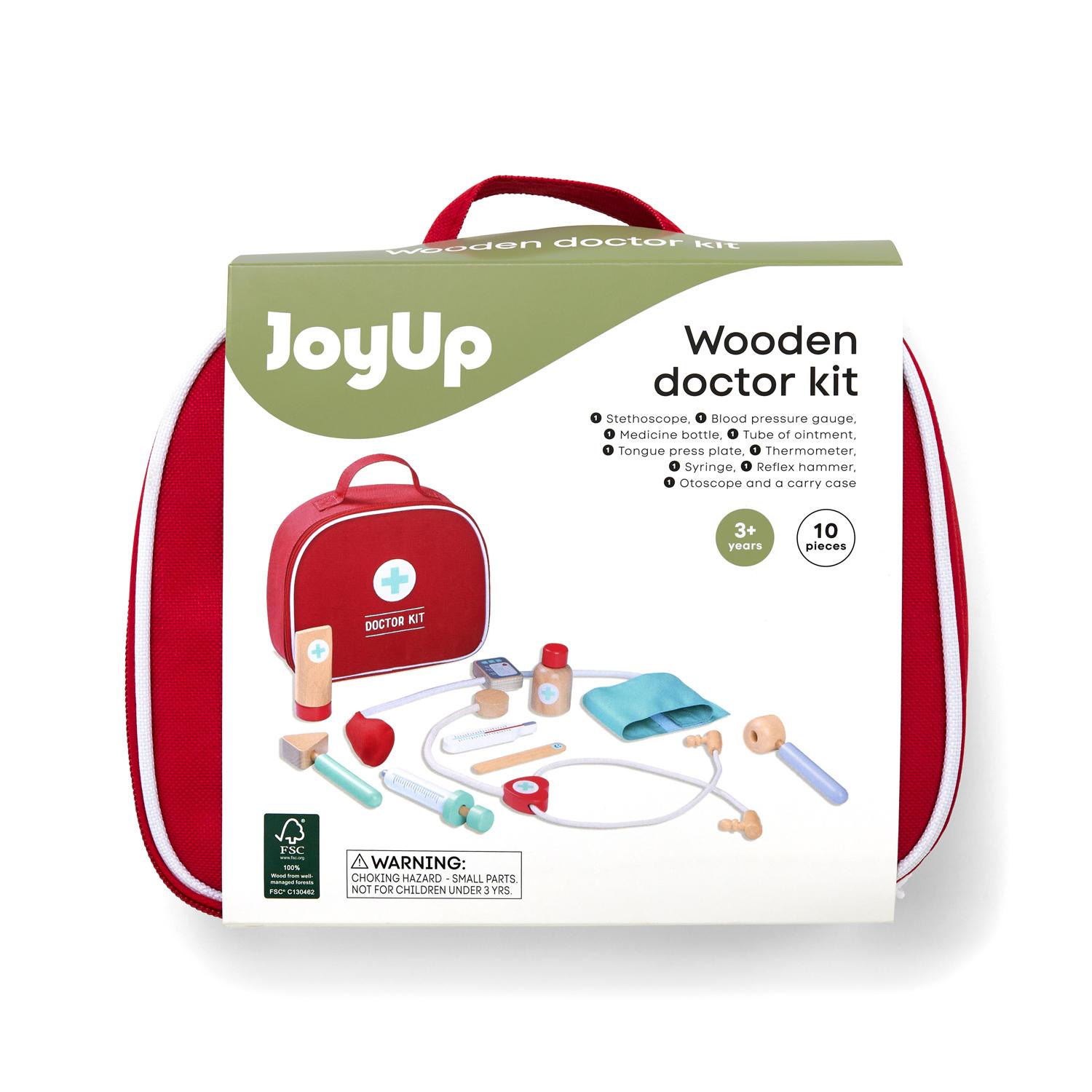 JoyUp Wooden Doctor Kit Role play toys