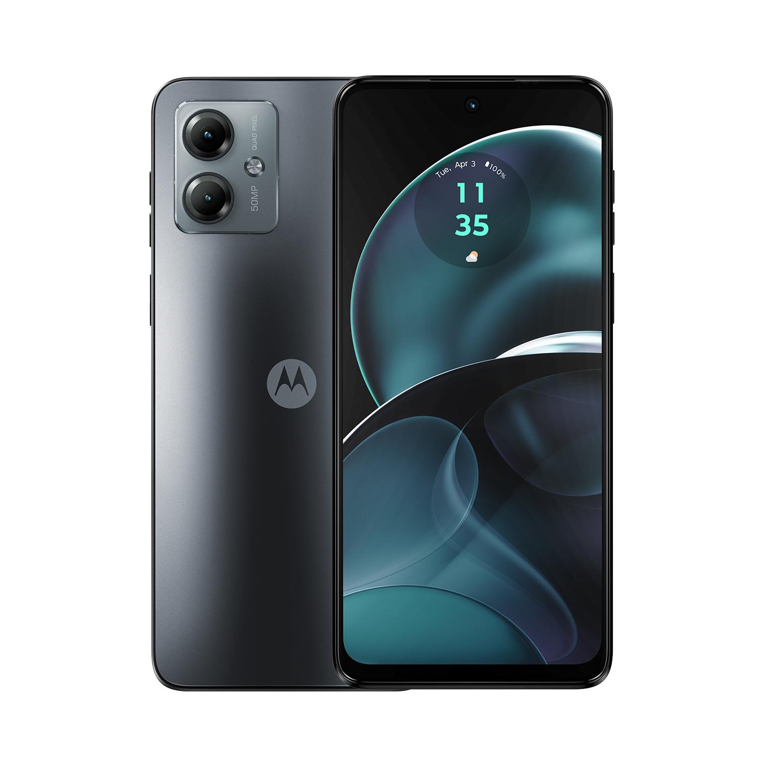 Motorola G14 128GB 4G Unlocked Smartphone – Steel Grey - Unlocked phones