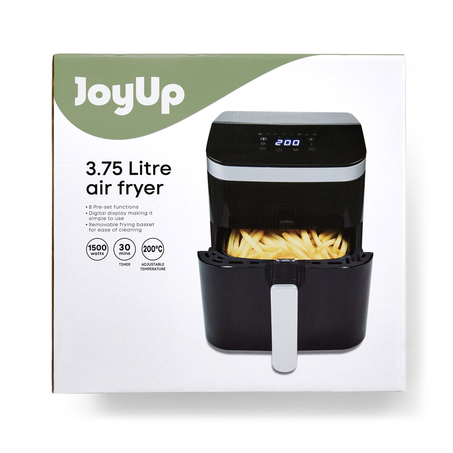 JoyUp 3.75L Air Fryer Home appliances
