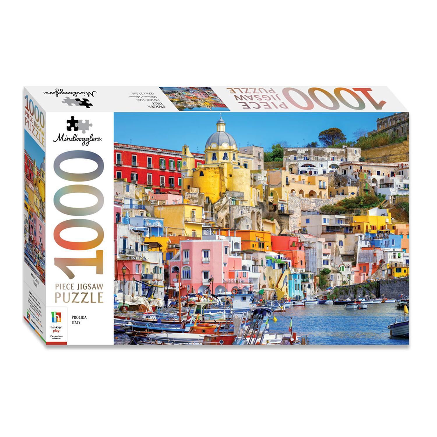 Mindbogglers 1000-Piece Jigsaw Puzzle – Procida, Italy - Jigsaw puzzles ...