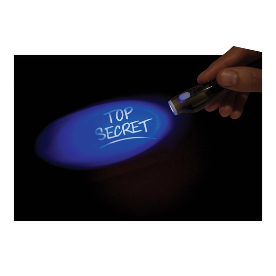 Discovery Zone Invisible Ink Pens with Light Hobbies and craft supplies