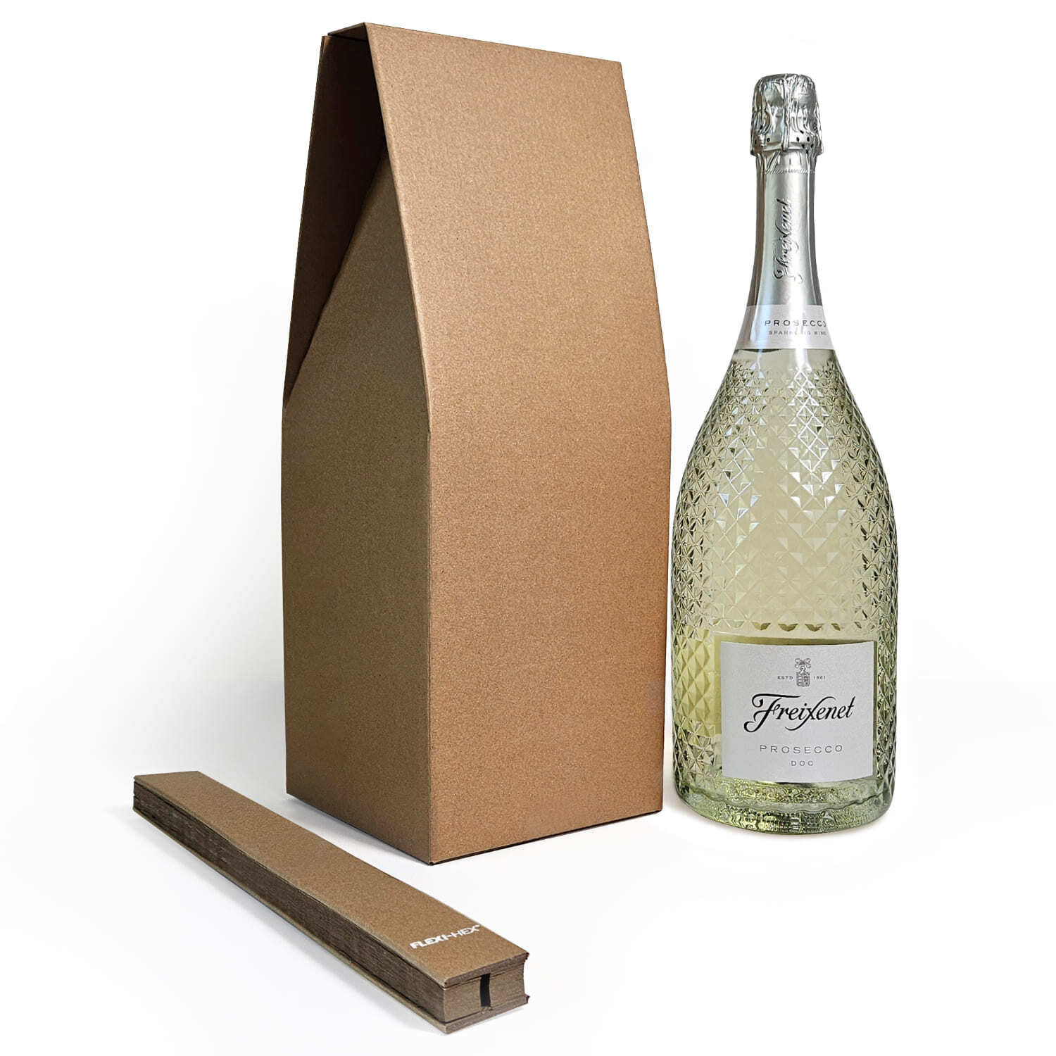 Magnum Wine and Spirit Single Bottle Pinch Top Box Pack of 10 Wine