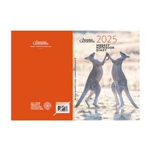 2025 Australian Geographic Weekly Notebook Diary product photo