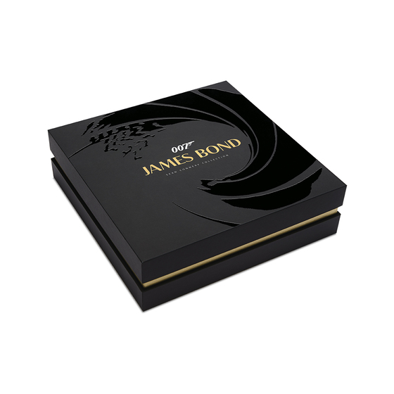 James Bond Sean Connery Siver Proof Seven-Coin Collection product photo Internal 4 DETAILS