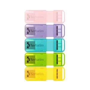 Vertabim Pop-Up USB 2.0 32GB – 5 Pack (Mixed) product photo