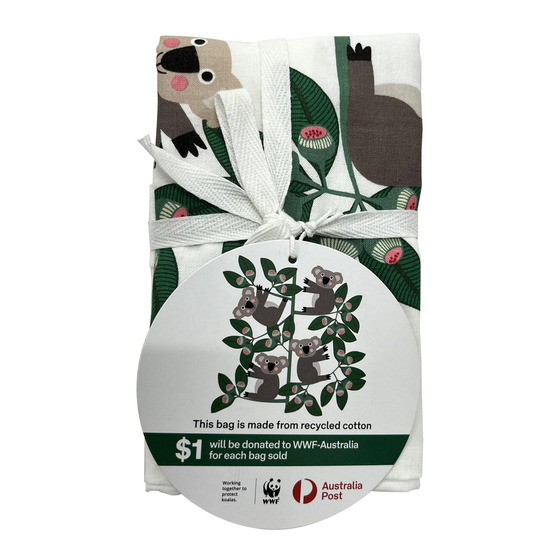 Tote Bag &ndash; WWF-Australia Koala product photo Internal 3 DETAILS