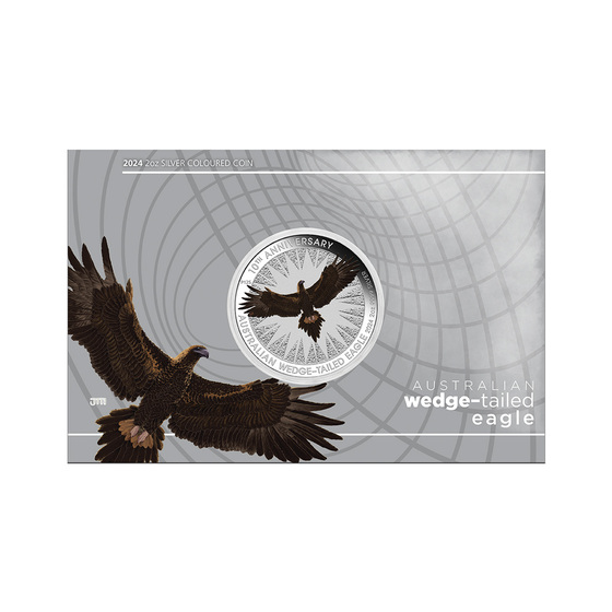 2024 Australian Wedge-Tailed Eagle 10th Anniversary 2oz Silver