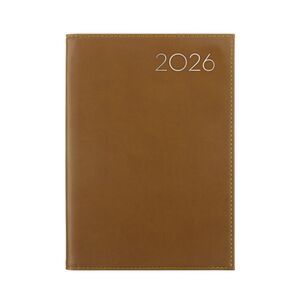 JoyUp A5 Spiral Week to View 2026 Diary – Tan product photo