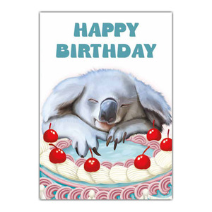 La La Land Greeting Cards 'Koala' &ndash; Pack of 6 product photo