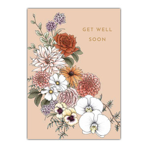 Shannon Cheung Greeting Cards 'Get Well' &ndash; Pack of 6 product photo