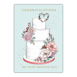 Shannon Cheung Greeting Cards 'Wedding' &ndash; Pack of 6 product photo