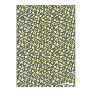 Natalie Marshall Wrapping Paper 'Flowers' &ndash; Pack of 4 product photo