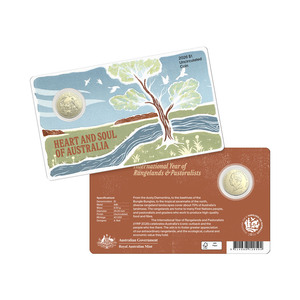 2026 $1 Uncirculated Coin &ndash; Heart and Soul of Australia: International Year of Rangelands and Pastoralist product photo