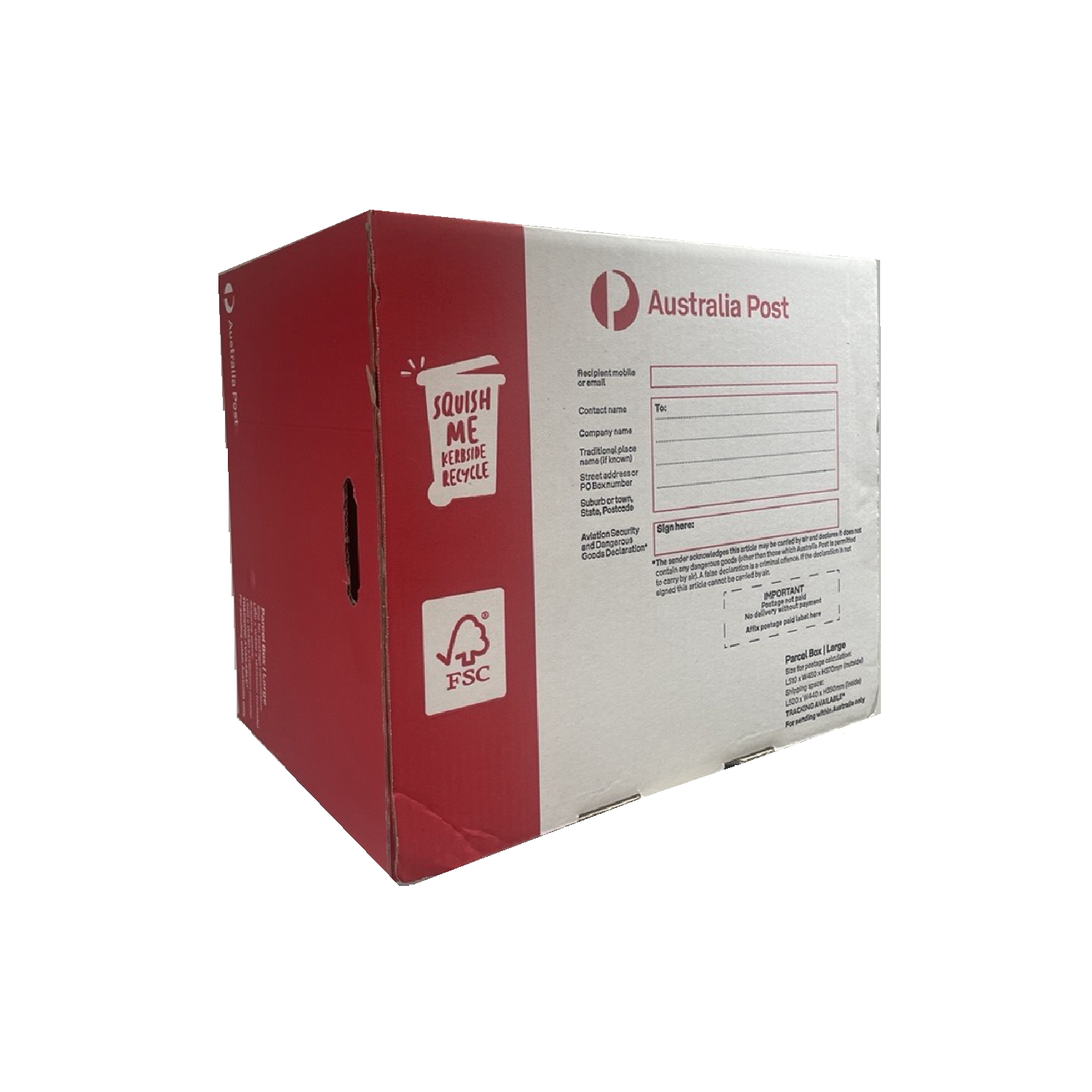 Parcel Box BX20 (500 x 440 x 350mm) – 10 Pack - Mailing boxes