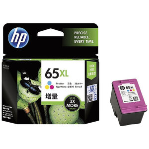HP 65XL Tricolor Ink Cartridge product photo