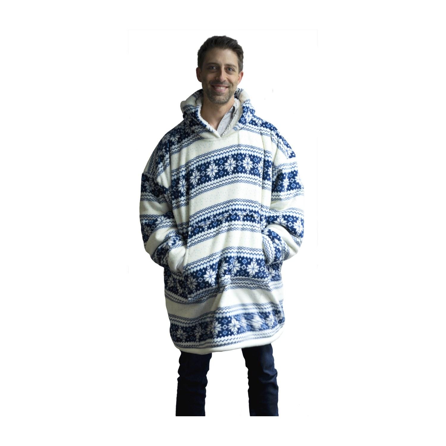 Huggle Hoodie Snow As Seen on TV