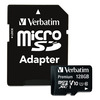 Verbatim 128GB Micro SDHC Card product photo Internal 1 THUMBNAIL