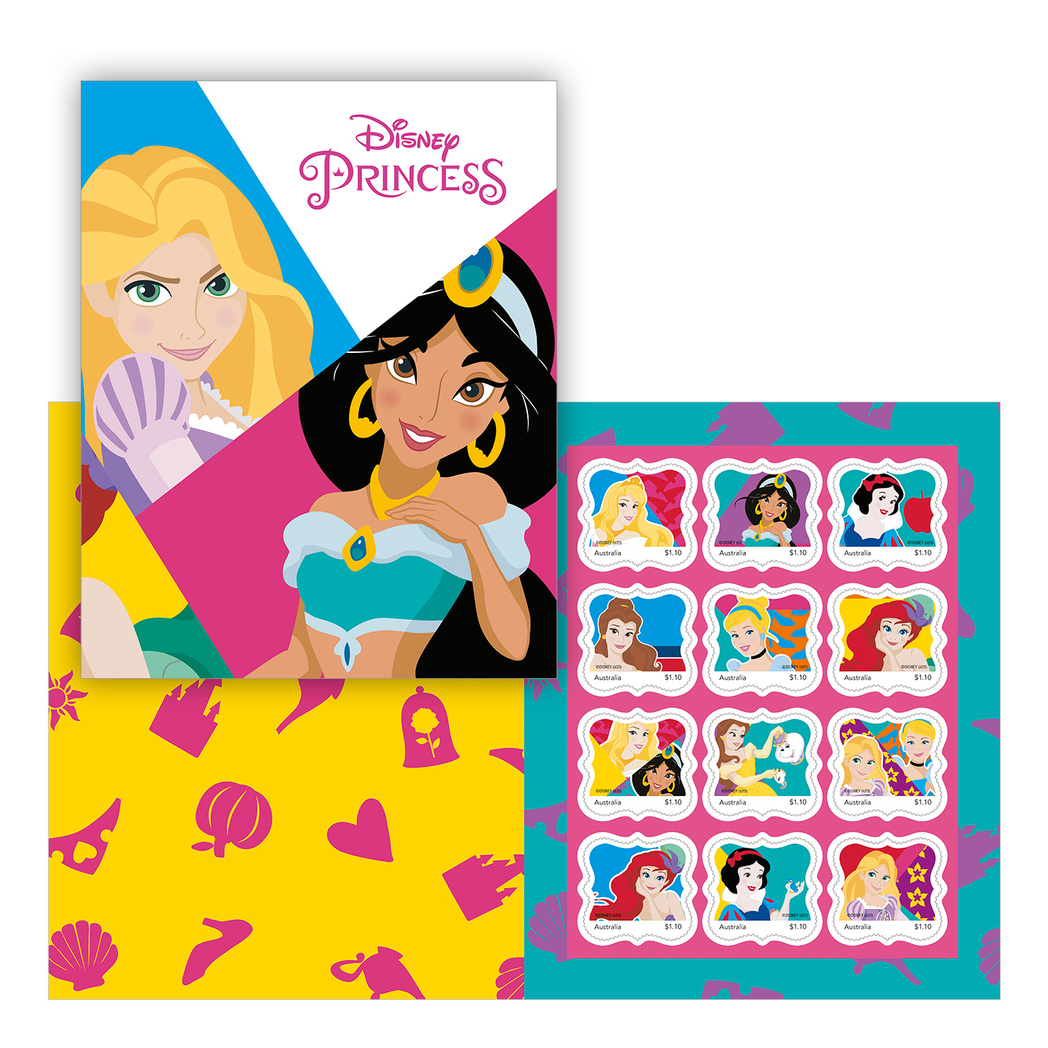 Disney Princess stamp pack Disney Princess