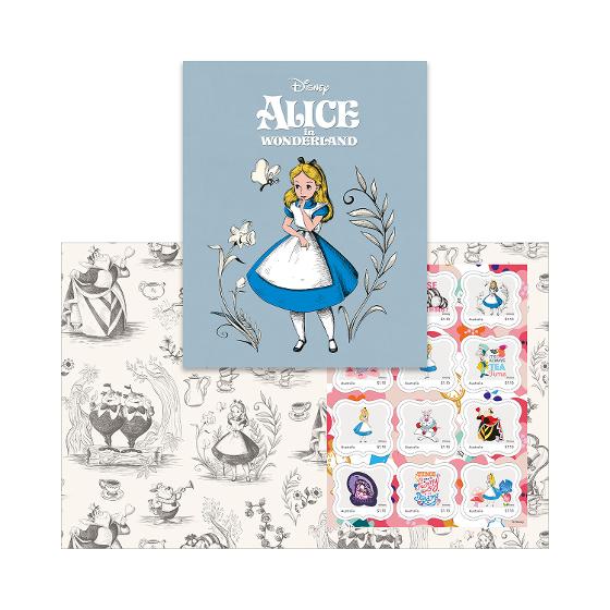 Alice In Wonderland Stamp Pack - Disney