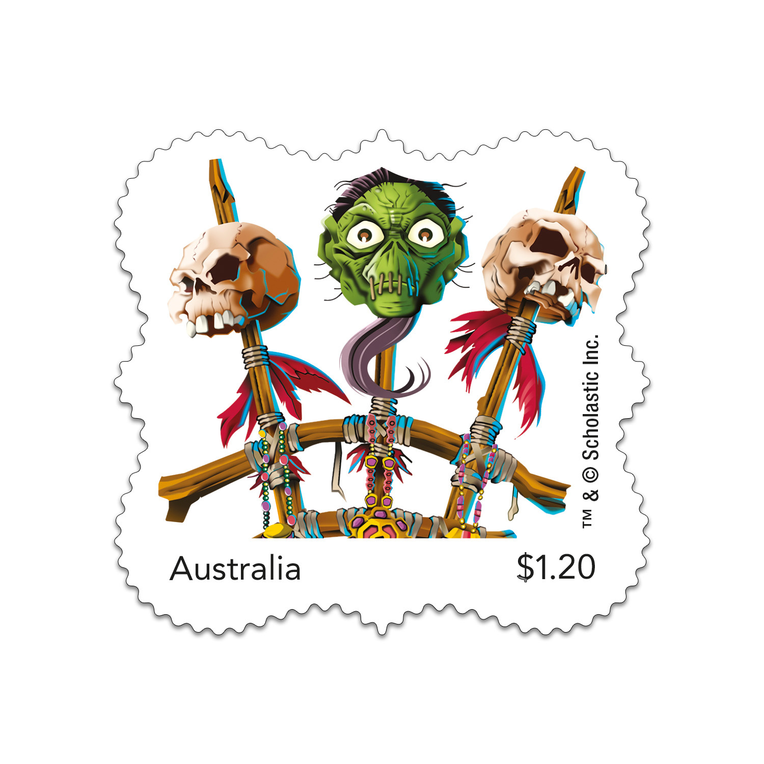 Goosebumps Stamp Pack Music Movies And TV