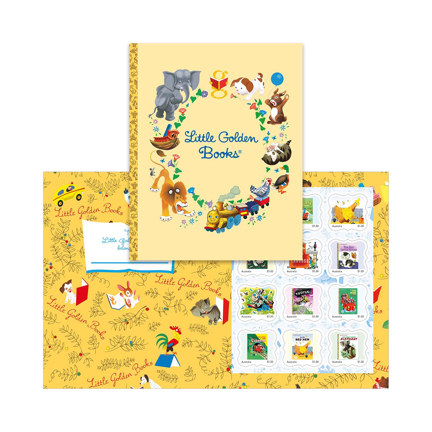 Little Golden Books Stamp Pack Music, movies and TV