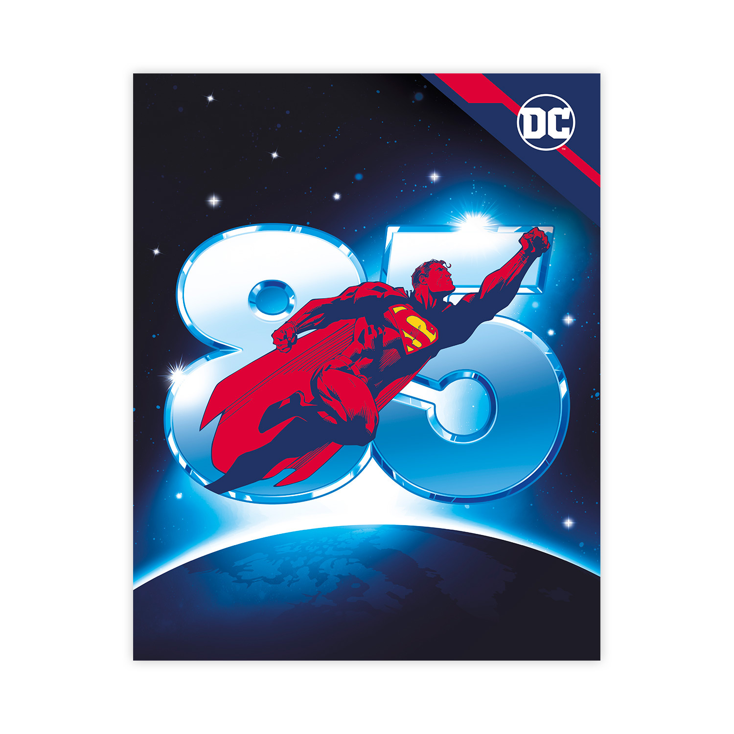 Superman 85th Anniversary Stamp Pack Music, movies and TV