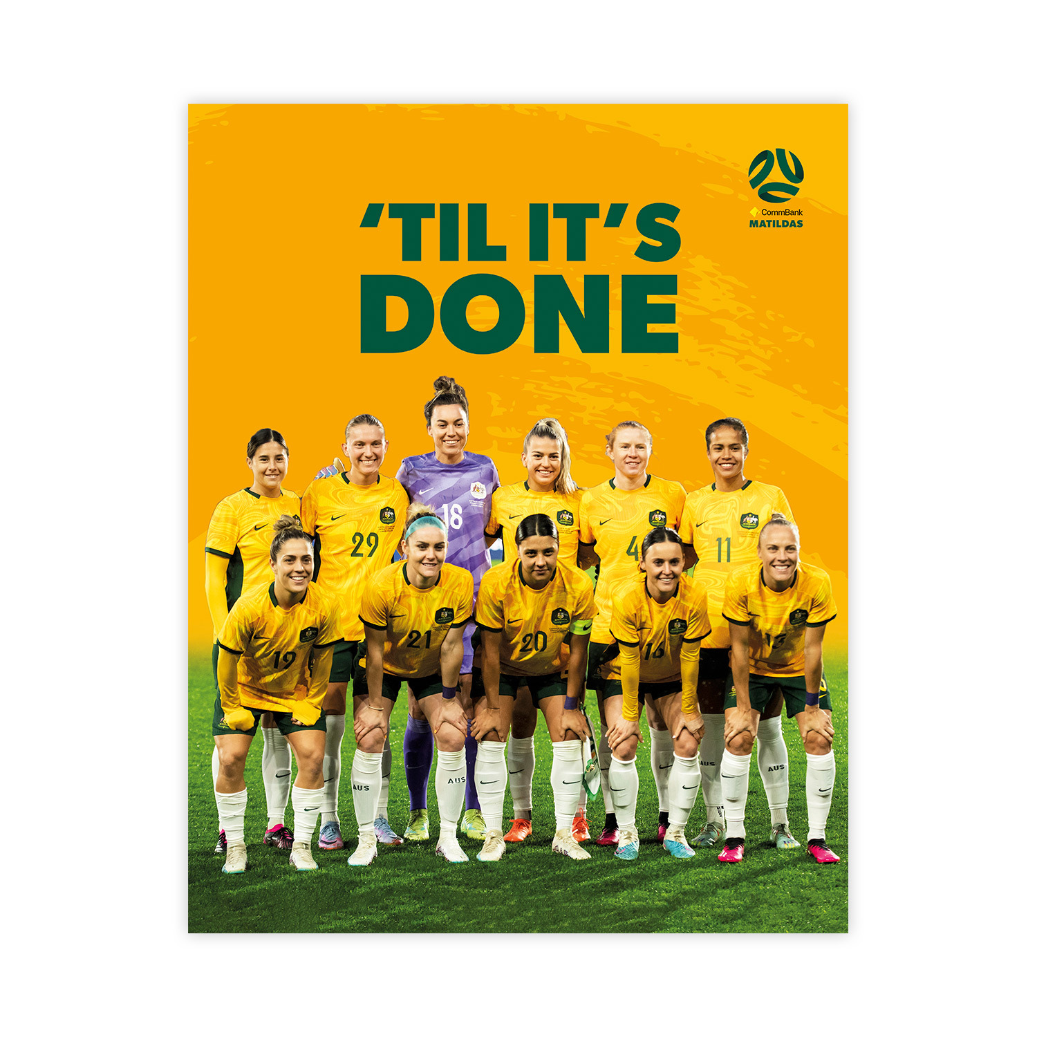 Matildas 'Players' Stamp Pack Sport