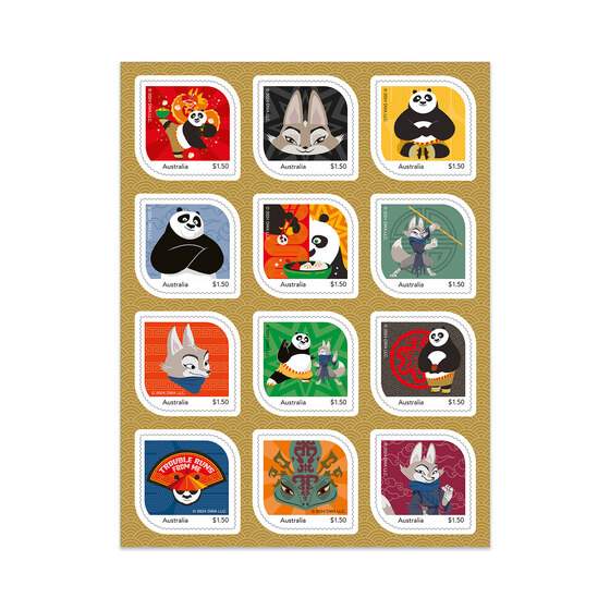 Kung Fu Panda Stamp Pack product photo Internal 3 DETAILS