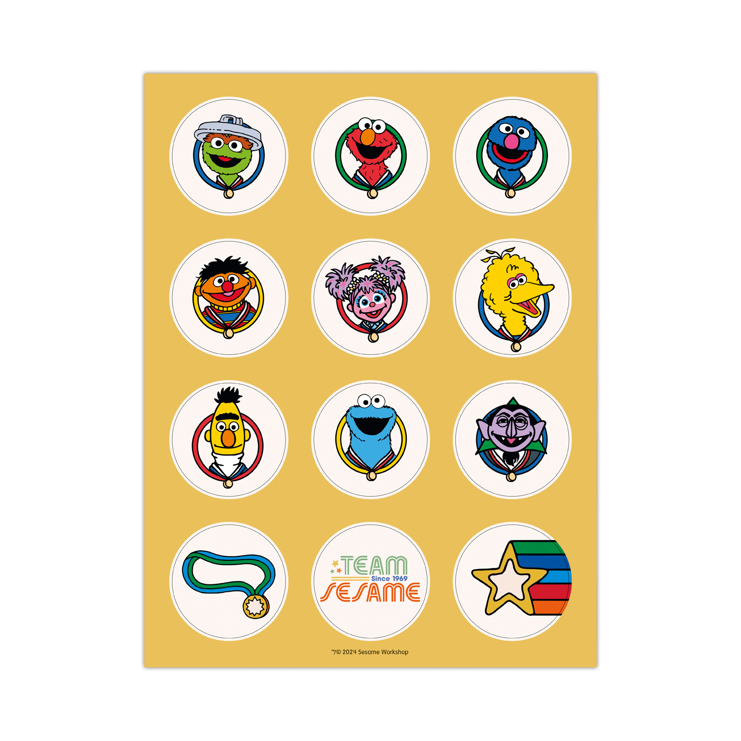 Sesame Street Stamp Pack Movies And TV