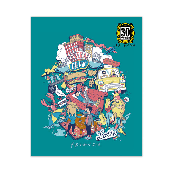 Friends Stamp Pack product photo Internal 2 DETAILS