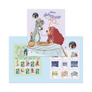 Lady and the Tramp Stamp Pack product photo