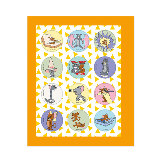 Tom & Jerry 85th Anniversary Stamp Pack product photo Internal 2 DETAILS