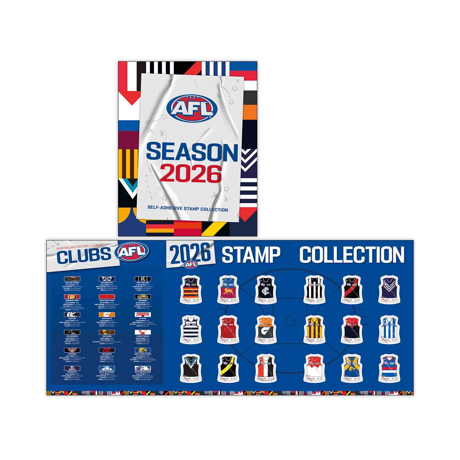 2026 AFL Stamp Collection - Gifts
