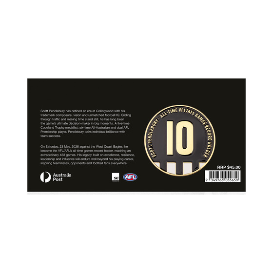 Scott Pendlebury Medallion Cover product photo Internal 1 DETAILS
