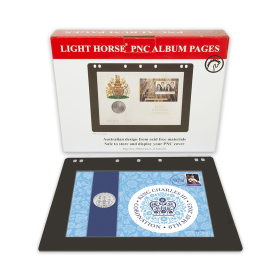 C5 Postal Numismatic Cover (PNC) Stock Sheet Holder Box of 10 product photo Internal 1 DETAILS