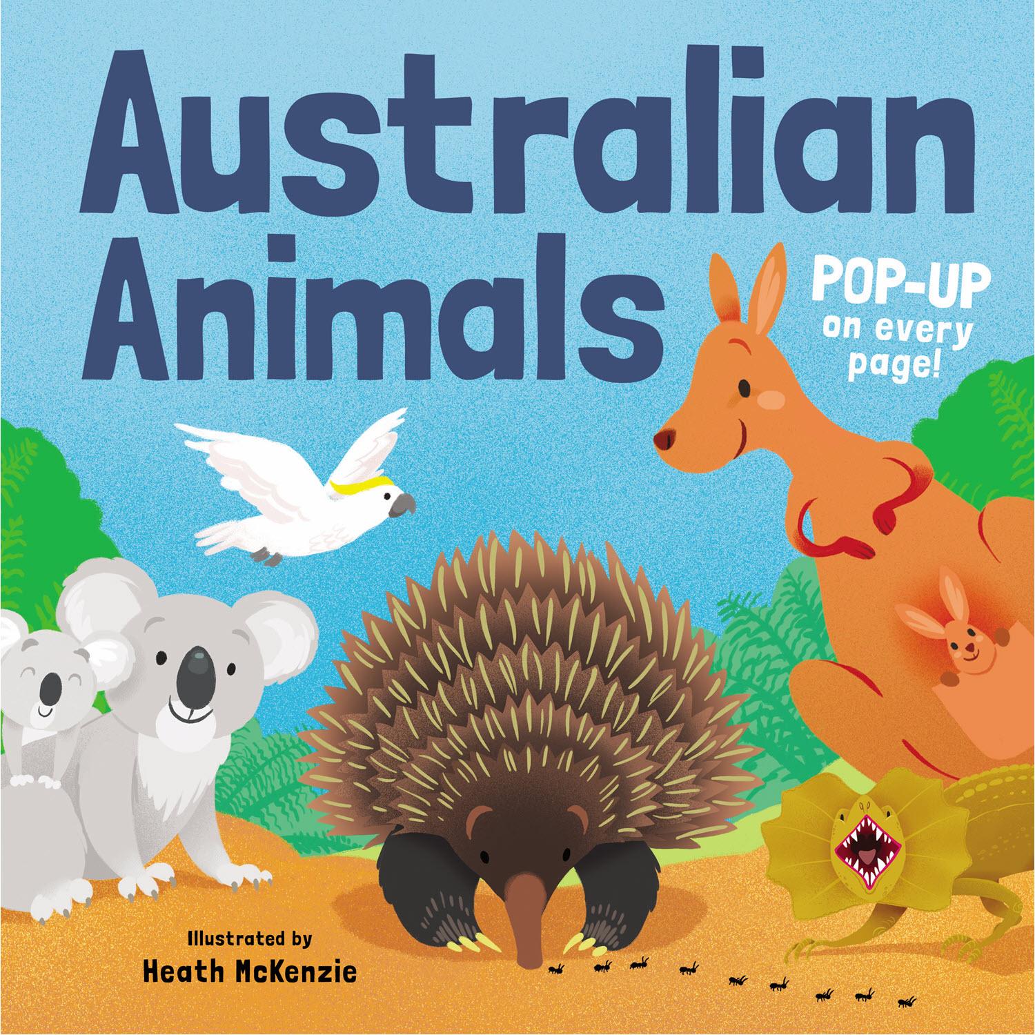 PopUp Books 'Australian Animals' Books