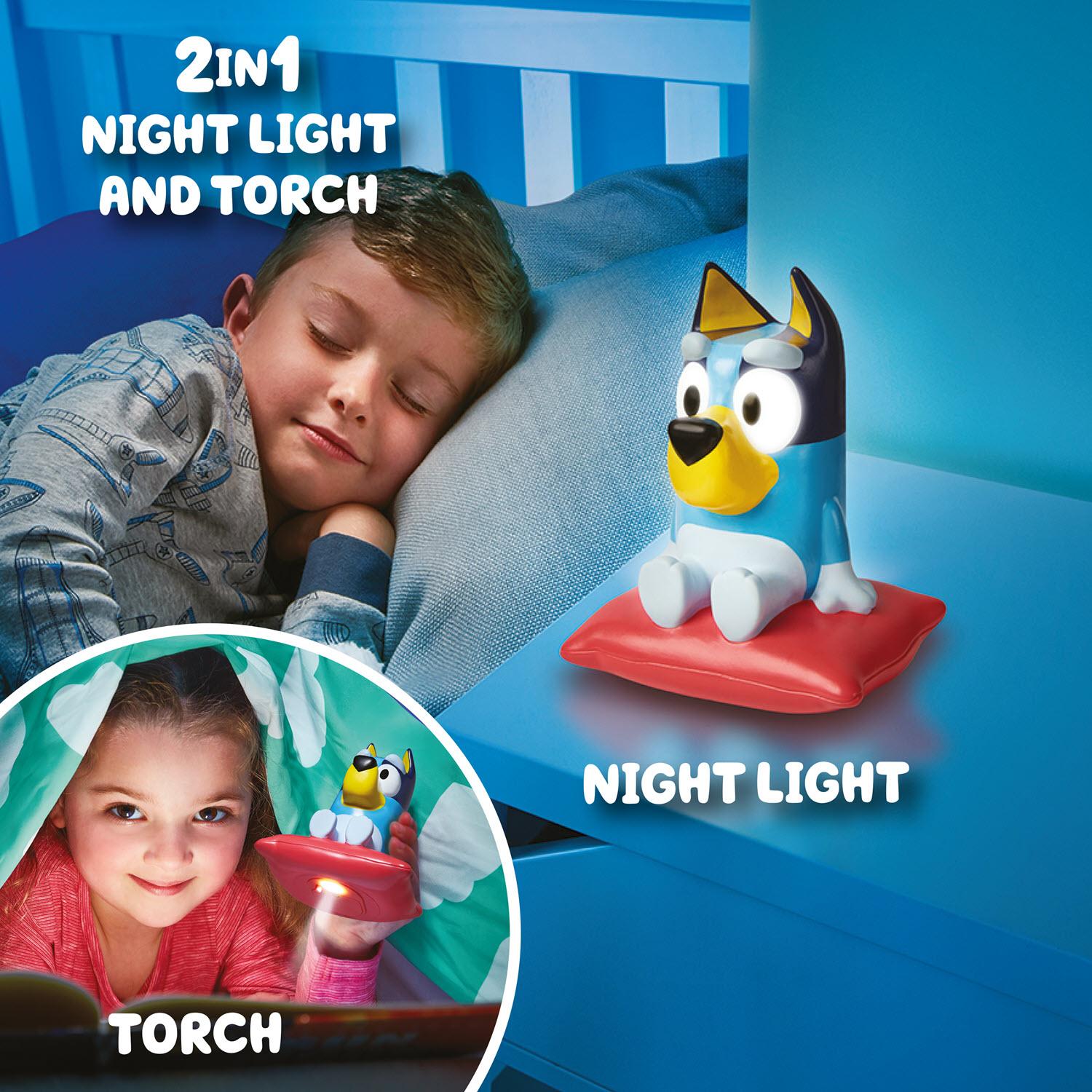 Bluey Night Light & Torch Toys