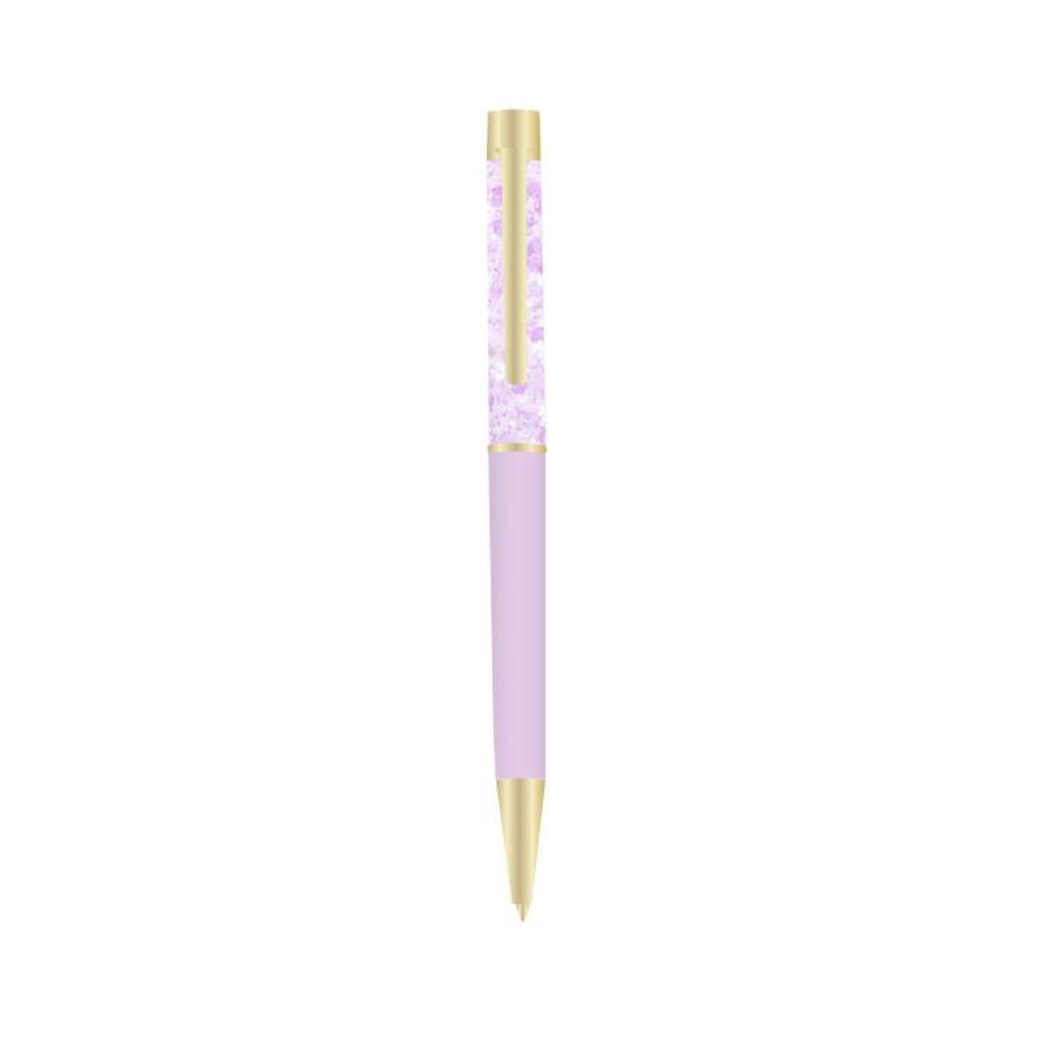 Glitter Pen Purple Stationery