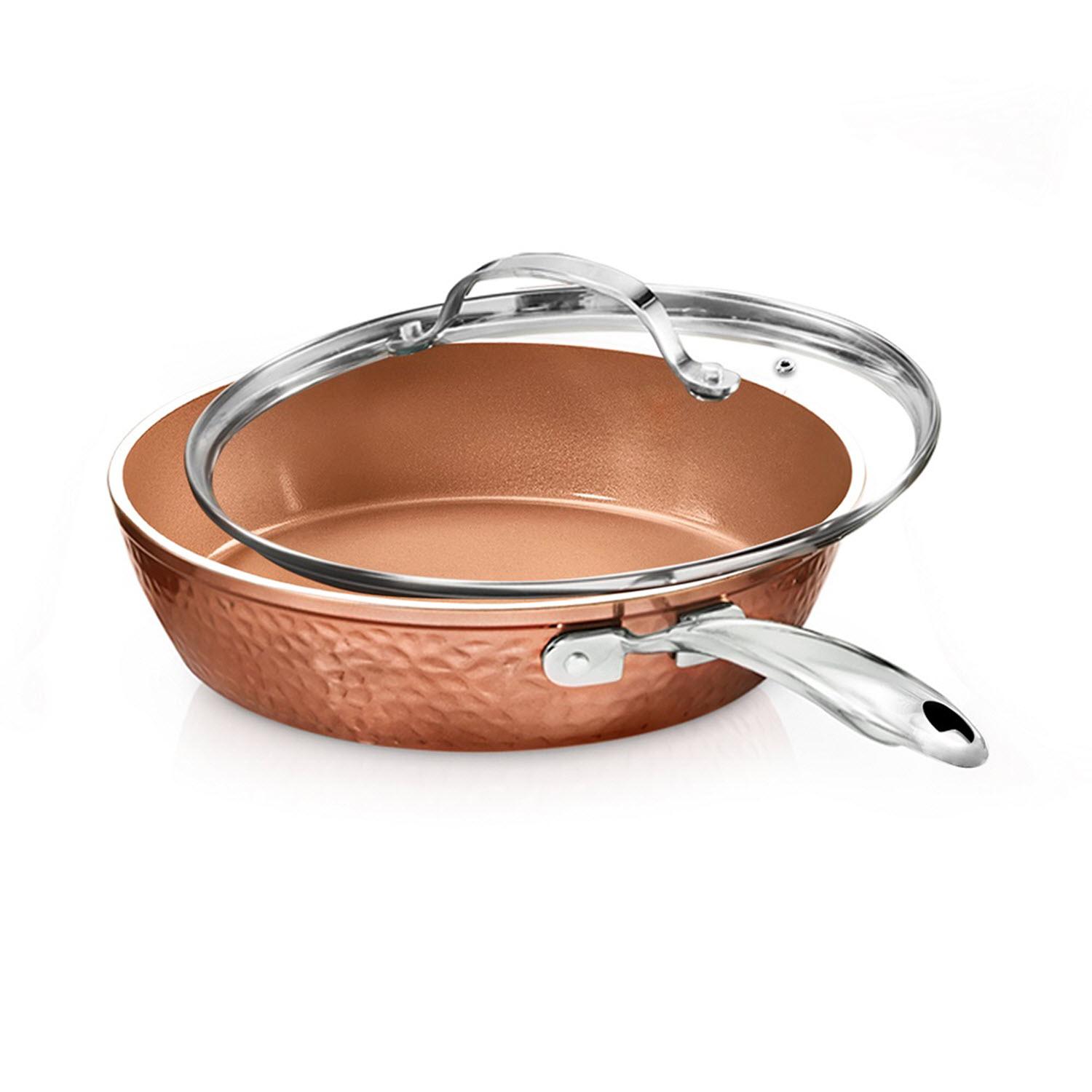 Gotham Steel Hammered Copper Pan As Seen on TV